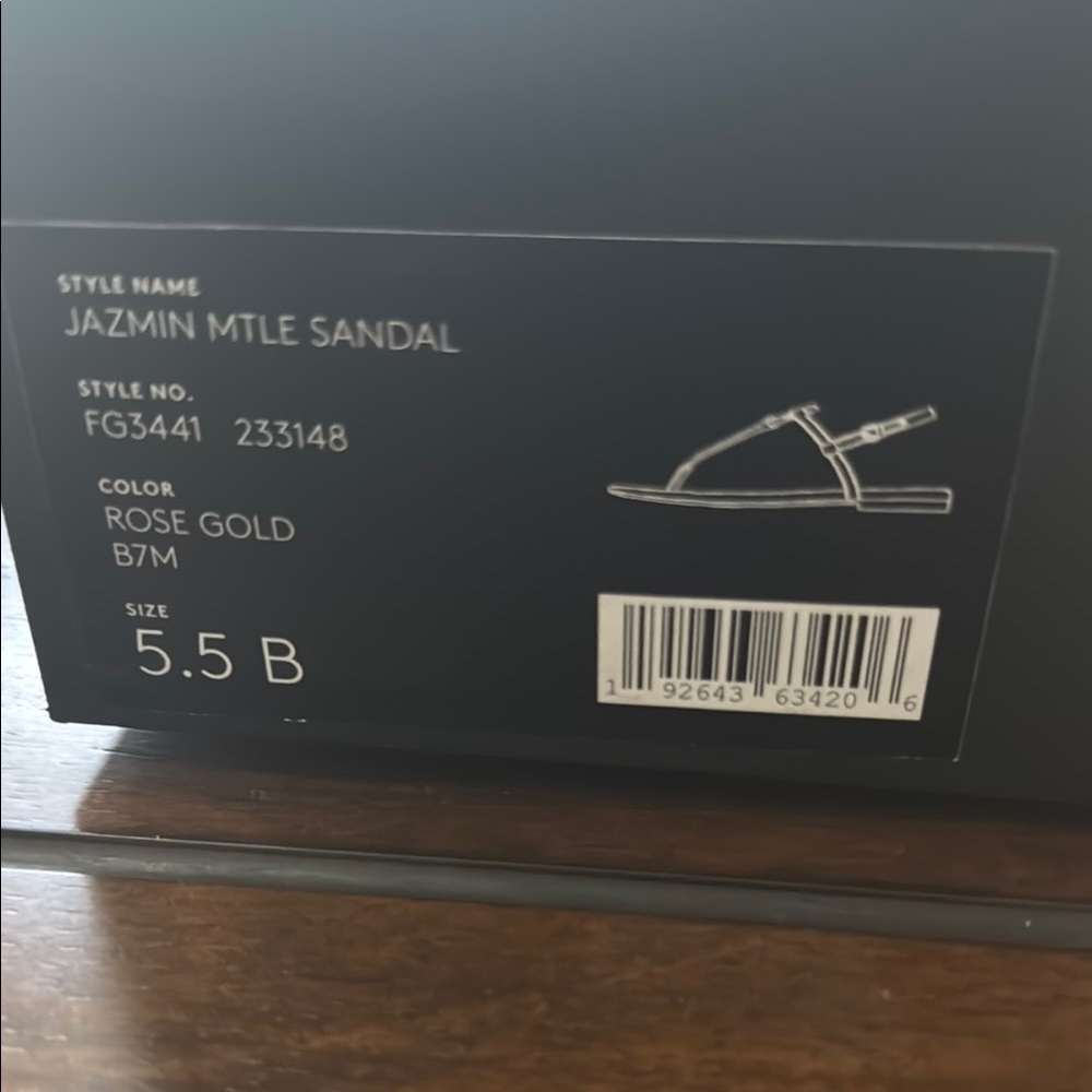 Coach Metallic Gold Sandals - Picture 6 of 6